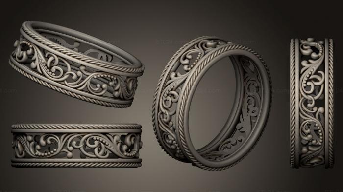 Jewelry rings (Roma Luba, JVLRP_0236) 3D models for cnc